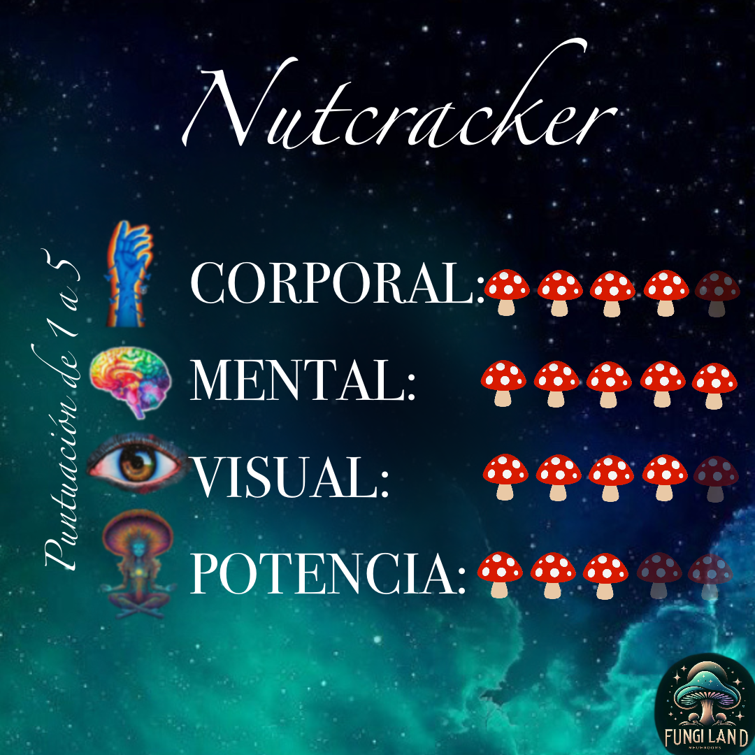 Nutcracker es la estrella en el universo de los psilocíbicos